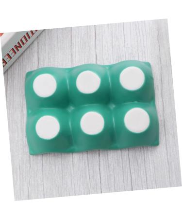 GLEAVI 6 Egg Holder for Fridge Eggs Countertop Egg Holder Practical Egg Tray Container Household Tableware Green 14.5x9.5x3.2cm - Buy Online on GoSupps.com