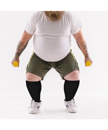 Miniclos Compression Stockings for Thick Calves - Optimal Fit & Comfort for Travel Sports | Plus Size XXL-3XL - Buy Online on GoSupps.com