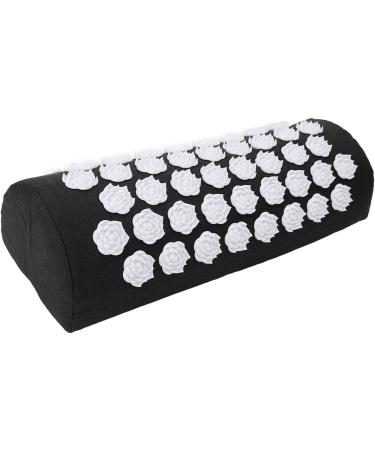 Acupressure Pillow Massage Set - Black | Relief for Back & Neck Pain | Mindfulness & Relaxation - Buy Online on GoSupps.com