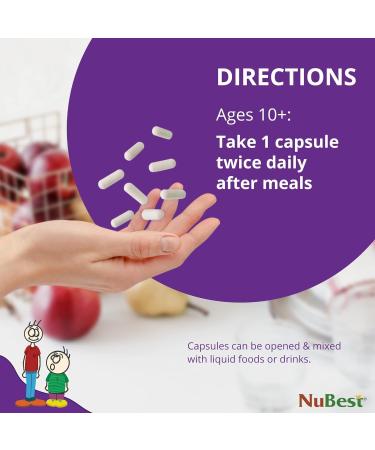 NuBest Bundle Bone Growth and Brain Growth Tall 10+ Bone Health Capsules and Omega-3 Gummies for Kids & Teens - Buy Online on GoSupps.com