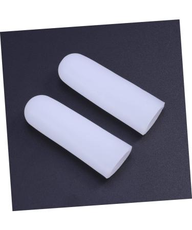 VANZACK Toe Separator & Thumb Brace - 2 PC Latex Gloves for Toe & Finger Protection - White, Size 1 - Buy Online on GoSupps.com