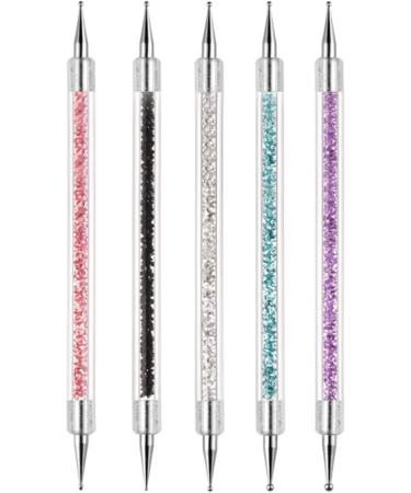 5pcs Nail Art Tool Set: Nailing Pencil & Dotting Pen for Perfect Marble Designs - Buy Online on GoSupps.com