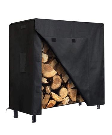 PURPLELILY Firewood Log Rack Cover Sturdy Firewood Stand Cloth Cover Tarpaulin Sheet Perfect For Indoor And Outdoor Camping Use