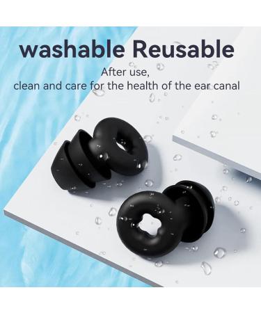 Noise Blocking Ear Plugs | Jellyfish Shape Sleeping Earplugs | with Box Reusable Silicone Two Layers of Mute Earplugs for Noise Sensitivity Coatuiyo - Buy Online on GoSupps.com