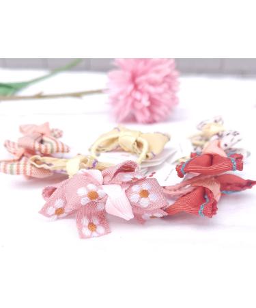 30 Pieces Baby Girls Hair Bows - Elastic Headbands & Ponytail Holders for Toddlers | Quality Hair Jewelry - Buy Online on GoSupps.com