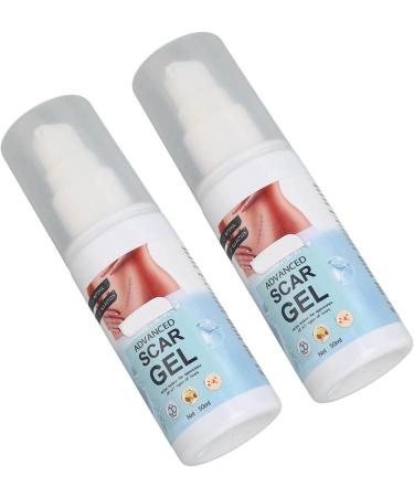 2Pcs Stretch Marks Remover 50ml Scar Gel w/ Allantoin & Vitamin E - Hydrating & Renewing for Scars from Burns & Surgery - Buy Online on GoSupps.com