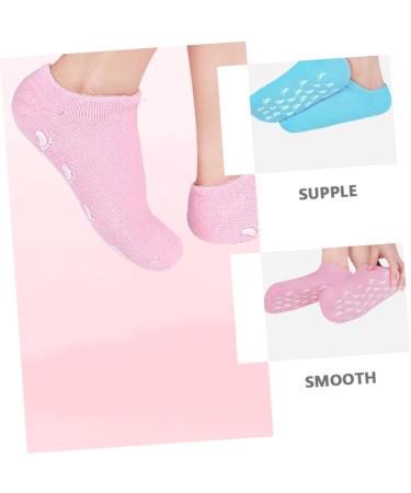 Healeved 3 Pairs Foot Moisturizing Socks Overnight Spa Socks Hydrating Lotion Socks Moisturizing Foot Sock Beauty Salon Foot Caring Socks Foot Socks Warm Socks Dry Foot Mask Keep Warm Gel - Buy Online on GoSupps.com