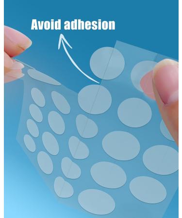 Acne Pimple Patches - 210 Hydrocolloid Dots with Tea Tree & Calendula Oil - Extra Adhesive Invisible Acne Covers - 4 Sizes for Effective Zit Treatment - Buy Online on GoSupps.com