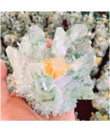 for 700g Natural Crystal Beautiful Flame Halo Quartz Crystal Cluster Specimen Crystal Cluster - Buy Online on GoSupps.com