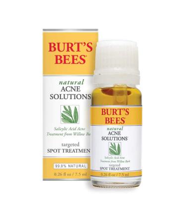 Burt's Bees Natural Acne Solutions Targeted Spot Treatment  0.26 Fluid Ounces (7.5 milliliters) - Buy Online on GoSupps.com