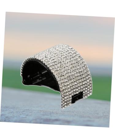 Angoily Hair Barrettes Hair Clip Hair Pin Ponytail Holder Clips Ponytail Holder Barrette Crystal Headgear - Buy Online on GoSupps.com