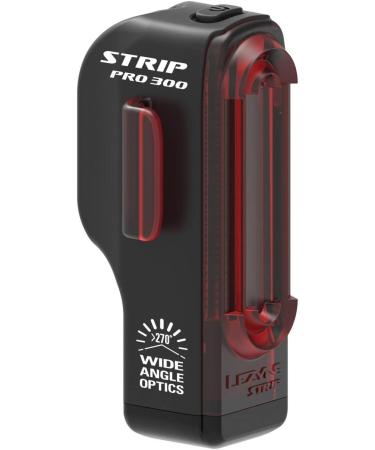 LEZYNE Strip Drive Pro 300 Lumens LED Taillight | 53-Hour Runtime | USB Rechargeable | 10 Modes | High Performance Rear Bike Light - Black - Buy Online on GoSupps.com