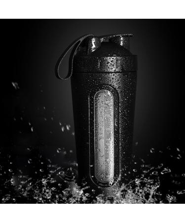 Booso Bouteilles Shaker pour M langes de Prot ines. Le Shaker Prot ines en Acier Inoxydable Ne Reste Pas Froid/Chaud Tasses Shaker en M tal Fen tre Visible - Une Installation et Facile - Buy Online on GoSupps.com