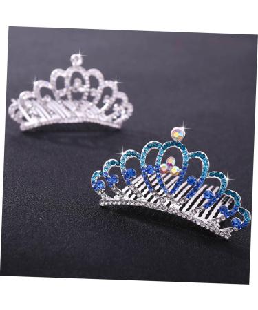 Beaupretty Kids girls princess Side hair comb Mini Tiara Hair Clips combs for kids Princess Accessories kids comb women Tiara Comb mini tiara comb multicolor girl child Comb - Buy Online on GoSupps.com