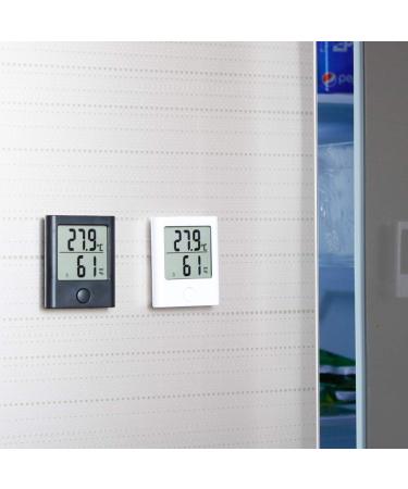 High Accuracy Baldr Hygrometer & Digital Thermometer - Indoor Climate Control Monitor for Baby Room Living Room & Office - Black - Buy Online on GoSupps.com