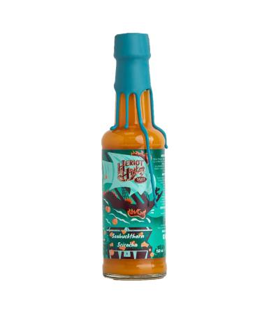 Heriot Hott Seabuckthorn Sriracha Mild Chilli Pepper Sauce Vegan 150ml