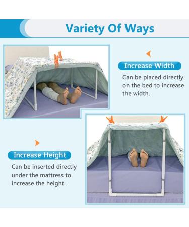 Blanket Lifter for Feet Bed Sheet Lift Foot Cradle Hospital Bed Toe Tent Blanket Support 26"-34" Adjustable Holder Bar Ankle Leg Knee Surgery Recovery Supplies - Buy Online on GoSupps.com
