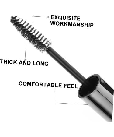 Healeved 2 Sets Empty Mascara Tube Kit Empty Mascara Tube and Wand Empty Eyelash Cream Bottle Plastic Black - Buy Online on GoSupps.com