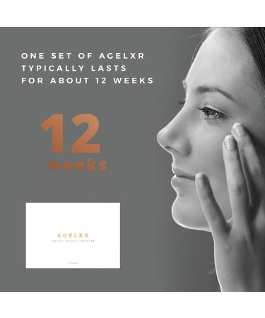 AGELXR Instant Wrinkle Remover Serum | Tightens Wrinkles & Fine Lines | Diminishes Puffy Eyes | Anti-Aging Formula with Argireline | 10 Vials - Buy Online on GoSupps.com