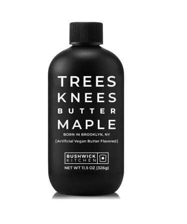 Bushwick Kitchen Trees Knees Butter Maple Organic Maple Syrup Combined with Buttery & Salty Goodness  Gluten-Free Paleo-friendly and Vegan (11.5 Ounce Bottle)