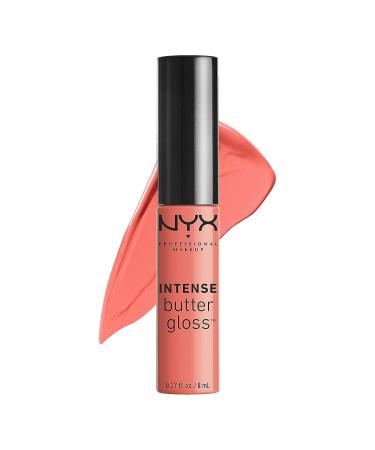 NYX Intense Butter Gloss in Sorbet - 0.27 oz | Long Lasting Lip Gloss - Buy Online on GoSupps.com