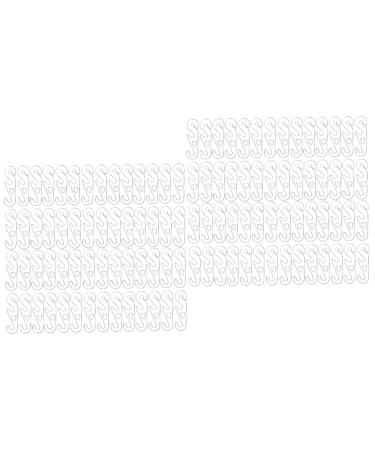 Beaupretty 300 STK ear protection masking hook hooks to hang up ear mask hooks MA SK ear extend hook mask holder adjustable mask buckle hanging hanger white