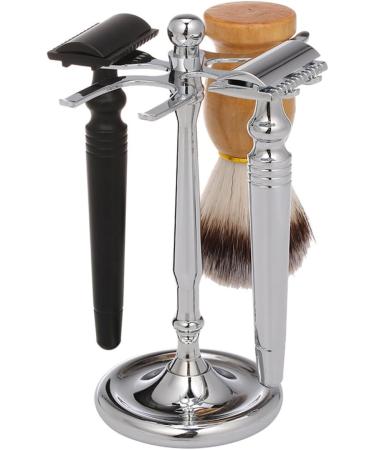 Frcolor Razor Stand - Rustproof Steel Bathroom Organizer for Razor & Brush | Hot Razor Hobel & Shabel Holder - Buy Online on GoSupps.com
