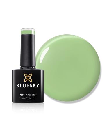 Bluesky Gel Nail Polish MINT GREEN COLOR DOOR TO FREEDOM SUMMER 2023 SS2316 UV LED Soak Off 10ml (Requires Curing Under UV LED Lamp) From The Speak Your Truth In Summer Collection