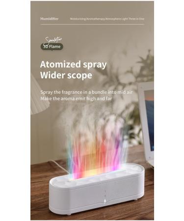 AuraLumen 300ml Essential Oil Diffuser with Remote Control - Premium Gift Set for Diffusers & Humidifiers 7 LED Colors Black EosFragrance - Ideal for Skin Care & Relaxation - Buy Online on GoSupps.com