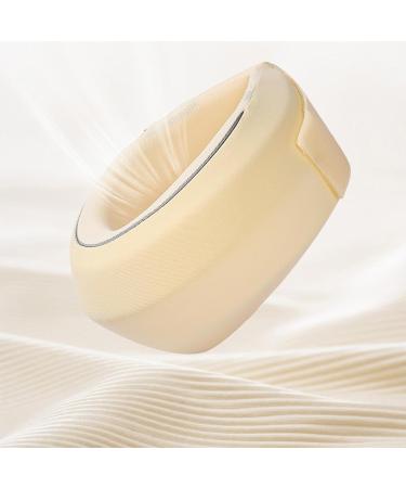 Rewage Crane for Sleeping | Soft Adjustable Neck Collar | Roll Ruff for Neck Support & Pressure Relief - Yellow - Buy Online on GoSupps.com