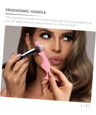FOMIYES 8 Pcs Silicone Beauty Ruler Makeup Eyeliner Aid Angled Eyeliner Stencils Face Smoky 15X4.15CMx4pcs Pink-1x4pcs - Buy Online on GoSupps.com