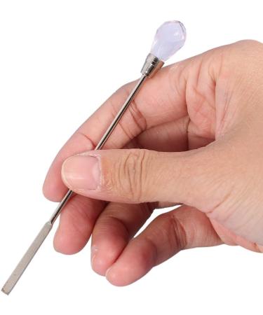 Nail Tools Light Therapy Gel Stir Bar Nail Stir Bar Powder Mixing Stirrer Stick Powder Transparent Red Tri-color Optional(Pink) - Buy Online on GoSupps.com