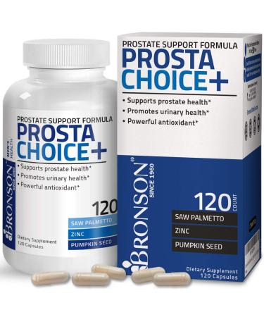 Bronson Prostate Health Support Supplement 120 Capsules 120 Count (Pack of 1)