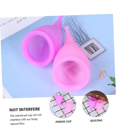 Healeeved 6th Female Period Cup - Comfortable Silicone Menstrual Cup in Violet Pebble Gel | Eco-Friendly & Medical Grade Hygiene - Buy Online on GoSupps.com