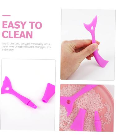 Beavorty 10 Pcs Eyeliner Baffle Makeup Eyeshadow Lash Tools Makeup Eyeshadow Eyelash Helper Tool Eyeliner Stencil Silicone Eyeliner Shield Tools Safety Mask Miss Make up 15x3.2cmx5pcs - Buy Online on GoSupps.com