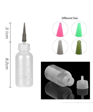 8pcs 1oz Jagua Henna Tattoo Bottle Kit with 16 Blunt Tips for Body Art DIY Project - Buy Online on GoSupps.com