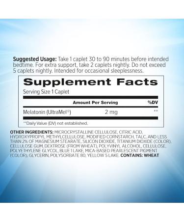 REMfresh 2mg Advanced Melatonin Sleep Aid Supplement - 72 Capsules (2 Pack) | Supports Immune Function | Doctor Recommended Drug-Free Formula | Pharmaceutical-Grade Ultrapure Melatonin - Buy Online on GoSupps.com