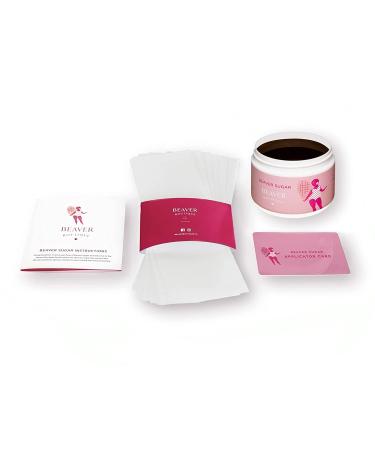 Beaver Sugar Wax Kit - Organic Home Hair Removal & Waxing Kit - Painless Canadian Maple Sugar - Up to 3 Months of Smooth Skin - Buy Online on GoSupps.com