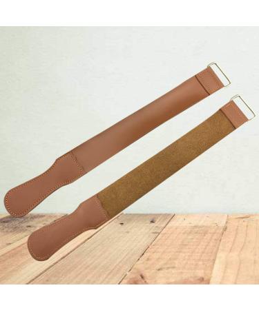 Exceart 2-Part Hairdressing Razor Set - Leather Accessories for Hair Removal & Barbering - Buy Online on GoSupps.com