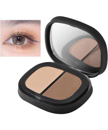 Eye Shadow Palette Makeup | Two-Color Matte Pearlescent Eye Shadow Makeup - Long-Lasting Eye Shadows Waterproof Natural Colors Make up Eye Shadows Cosmetics Pologmase 04# Loose Roasted Chestnuts - Buy Online on GoSupps.com
