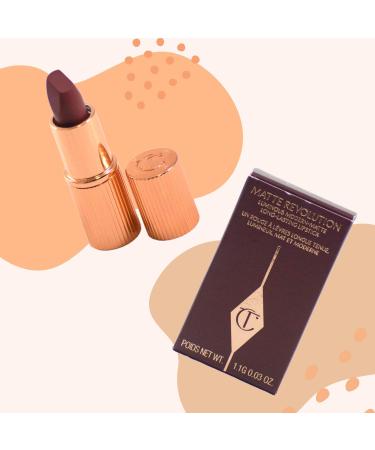 Buy Charlotte Tilbury Pillow Talk 2 Matte Revolution Lipstick Mini - Long-Lasting Travel Size | International Shipping - Buy Online on GoSupps.com