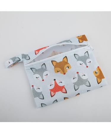 Reusable Mini Wet Bag for Mama Cloth Menstrual Pads/Breast Pads - 7x5.5 Inch (3MN4) - Buy Online on GoSupps.com