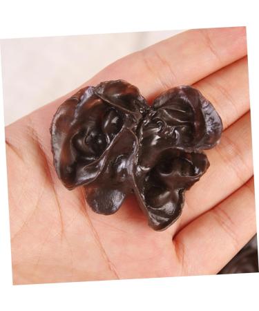 TOPBATHY 10pcs Simulation Vegetables Agarics Props Fake Agarics Vegetables Model Lifelike Veggies Vegetable Photography Props Small Agarics Decoration Wall Fake Black Fungus Food Pvc Dark Brown 5.00X4.20X1.00CM - Buy Online on GoSupps.com