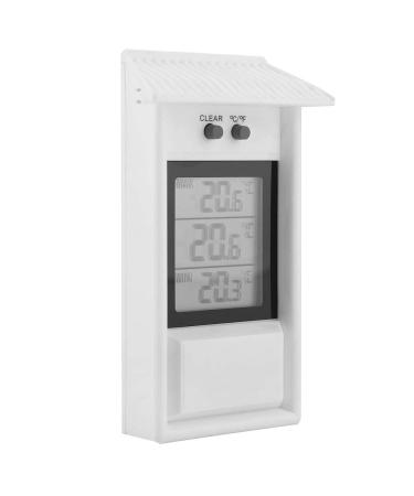 Buy Waterproof Digital Thermometer & Hygrometer - Fast Celsius/Fahrenheit Switch - Easy to Use Indoor Temperature Controller - Buy Online on GoSupps.com