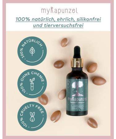 myRapunzel Hair Care Oil | 100% Natural Silicone & Chemical-Free for Healthy Strong Hair - Shop Internationally - Buy Online on GoSupps.com