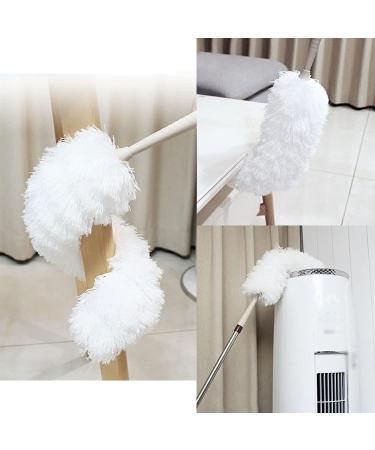 Set Duster Duster Household Do Not Lose Hair Blanket Household -Sweeping Bed Bottom Cleaning Artifact Crevice Cleaning -Absorbing Duster Handle Dusters Brushes (Co(White) - Buy Online on GoSupps.com