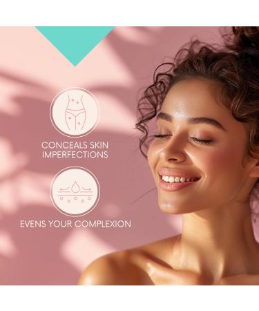 Facial Tanning Serum Drops 30ml Hyaluronic Acid Niacinamide Anti-Ageing Subtle Healthy Glow For Face - Buy Online on GoSupps.com