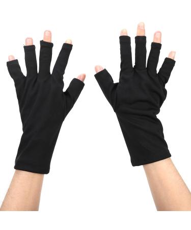 Buy UV Shield Nail Art Gloves - Anti-UV Protective Gloves for Manicure & LED Lamp Use | International Shipping - Buy Online on GoSupps.com