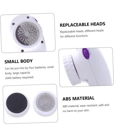 Ipetboom 1pc Foot Grinder Nursing Dry Skin Remover for Feet Professional Foot Sander Anniversary Presents Foot Scraper Foot Care Pedicure Tools for Feet Foot File Grater Portable White Abs - Buy Online on GoSupps.com