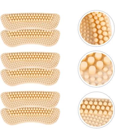 Happyyami 4D Heel Liner Cushions - Anti-Slip Silicone Insoles for Men & Women | 3 Pairs for Loose Heels & Blister Protection | International Shipping Available - Buy Online on GoSupps.com